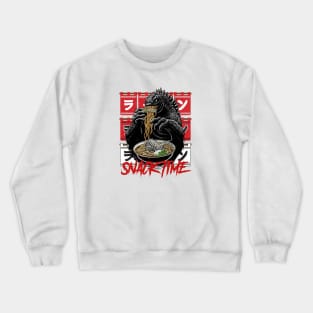 Godzilla Ramen Snacktime Crewneck Sweatshirt